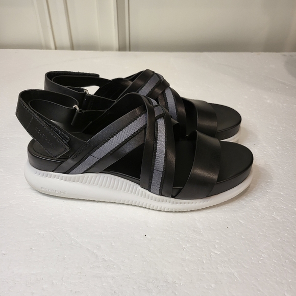 Cole Haan Zerogrand Criss Cross Sandals - Picture 2 of 13